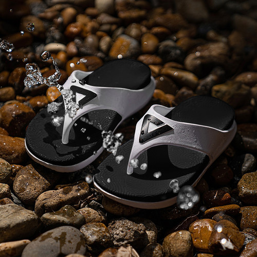 匹克态极外穿运动防滑人字拖鞋