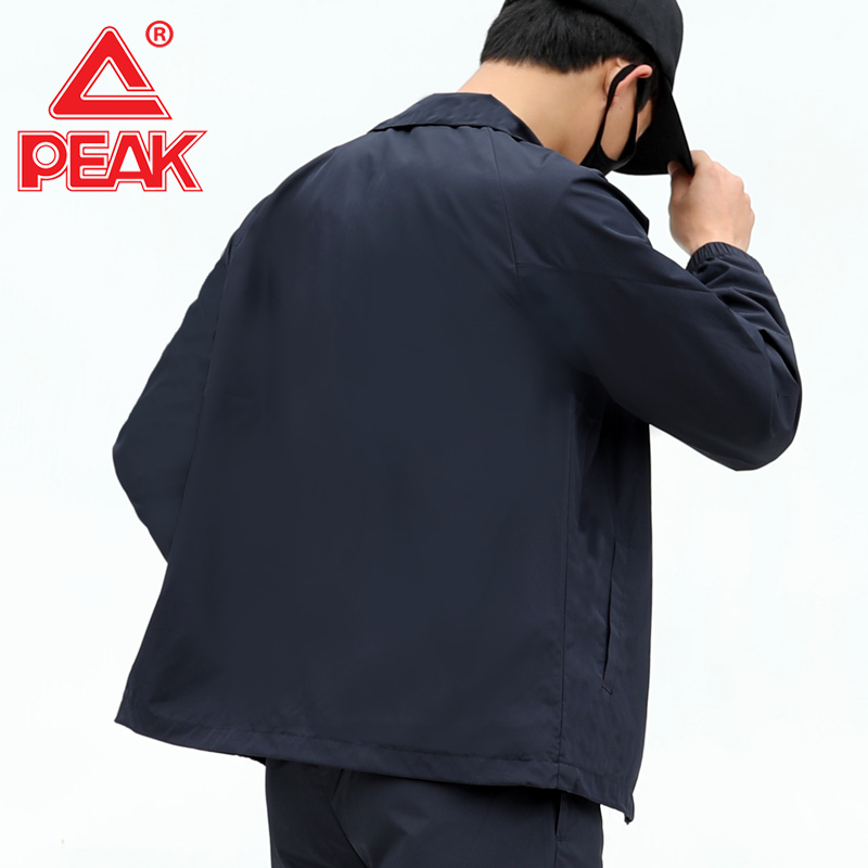 Peak windbreaker jacket men's 2024 summer new sports pants men's official flagship store authentic coat men