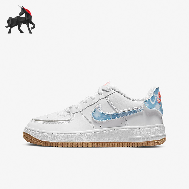 Nike/耐克正品Air Force 1 AF1女子GS大童运动休闲板鞋DM1020-100 童鞋/婴儿鞋/亲子鞋 运动鞋 原图主图