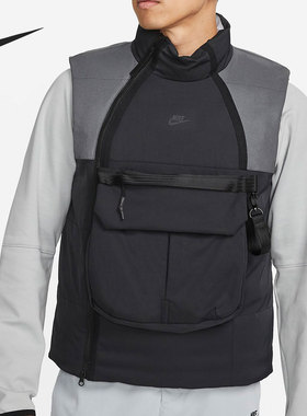 Nike/耐克正品休闲男子时尚潮流机能风保暖棉马甲 DD6637-010