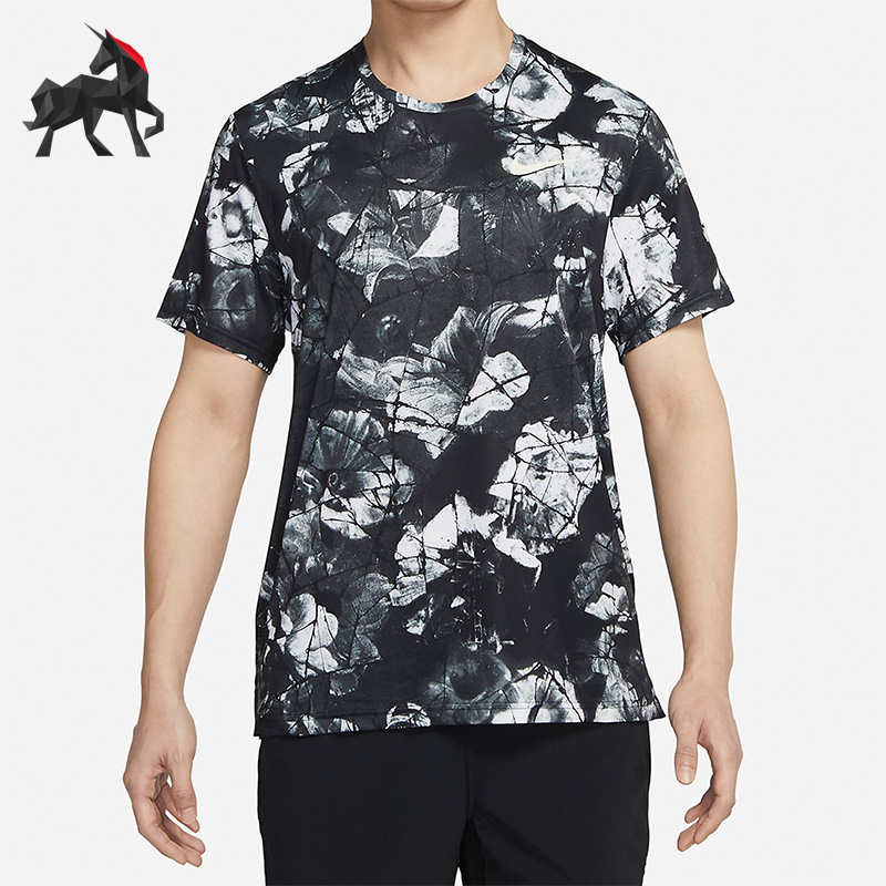 耐克短袖男子印花运动T恤