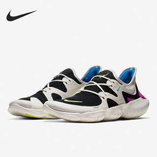 Nike/耐克正品 FREE RN 5.0 赤足男子运动跑步鞋 AQ1289-100