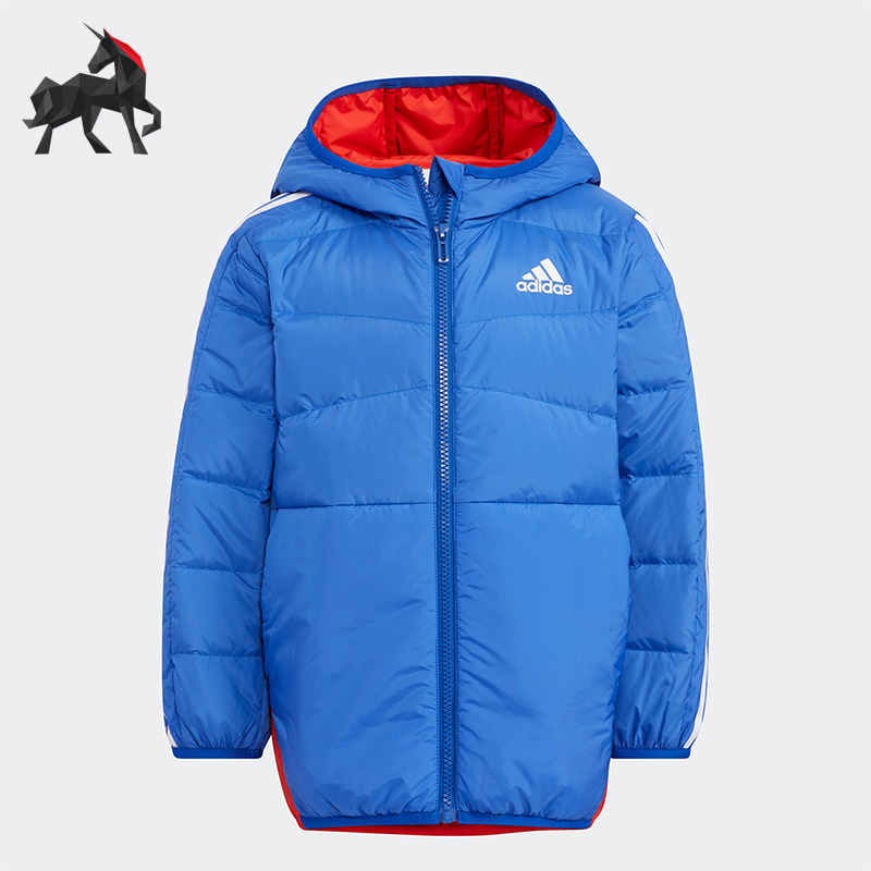 Adidas/阿迪达斯小童连帽羽绒服