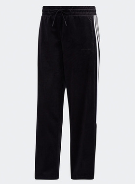 Adidas/阿迪达斯正品女子 W CS TP VELOUR 针织长裤 GK8762