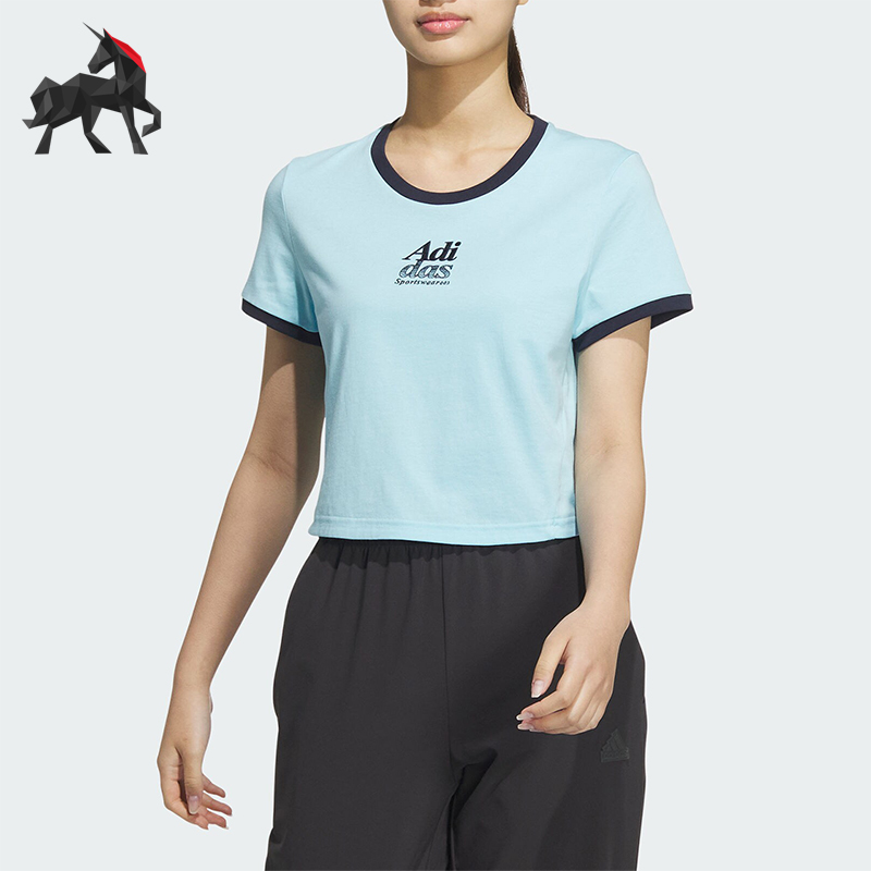 Adidas/阿迪达斯女士运动短袖