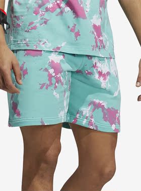 Adidas/阿迪达斯正品夏季三叶草男子舒适透气宽松短裤 H48521