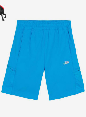 Skechers/斯凯奇正品夏季男童运动训练休闲透气短裤 P222B012