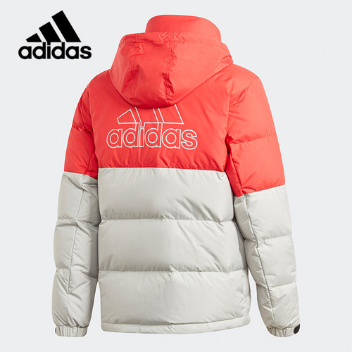 Adidas/阿迪达斯正品男装冬休闲连帽防风运动羽绒服GF0110 EI6284