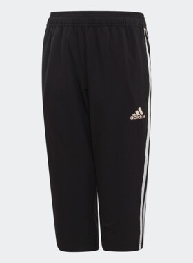Adidas/阿迪达斯正品男大童YB TR W 3S 3/4P梭织七分裤DV1418