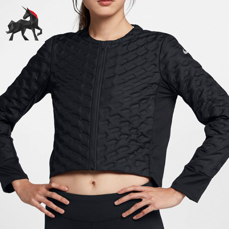 耐克休闲女子运动保暖夹克外套