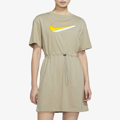 耐克NIKE正品夏季休闲抽绳连衣裙