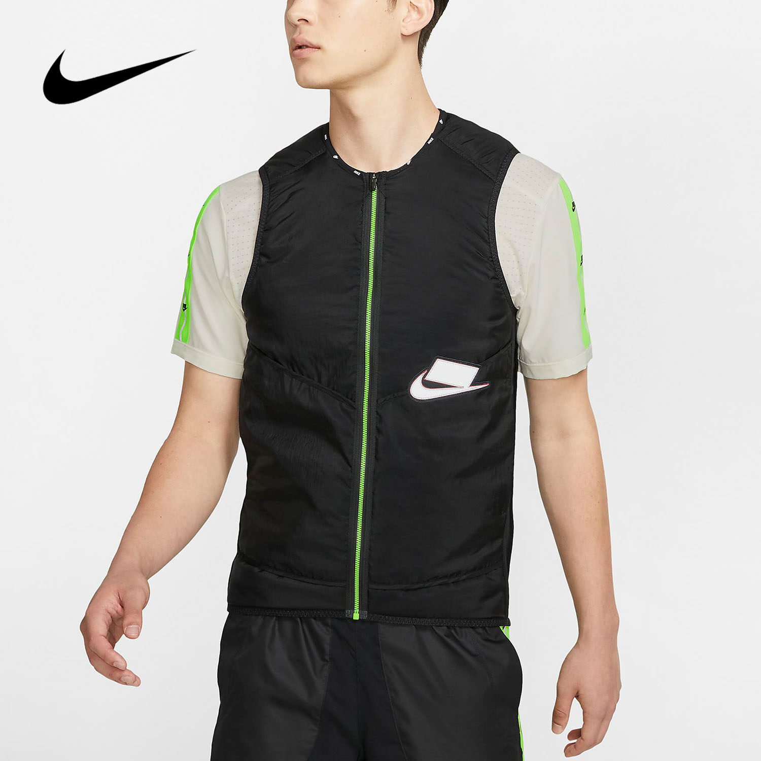 nike/耐克正品2019男子跑步马甲