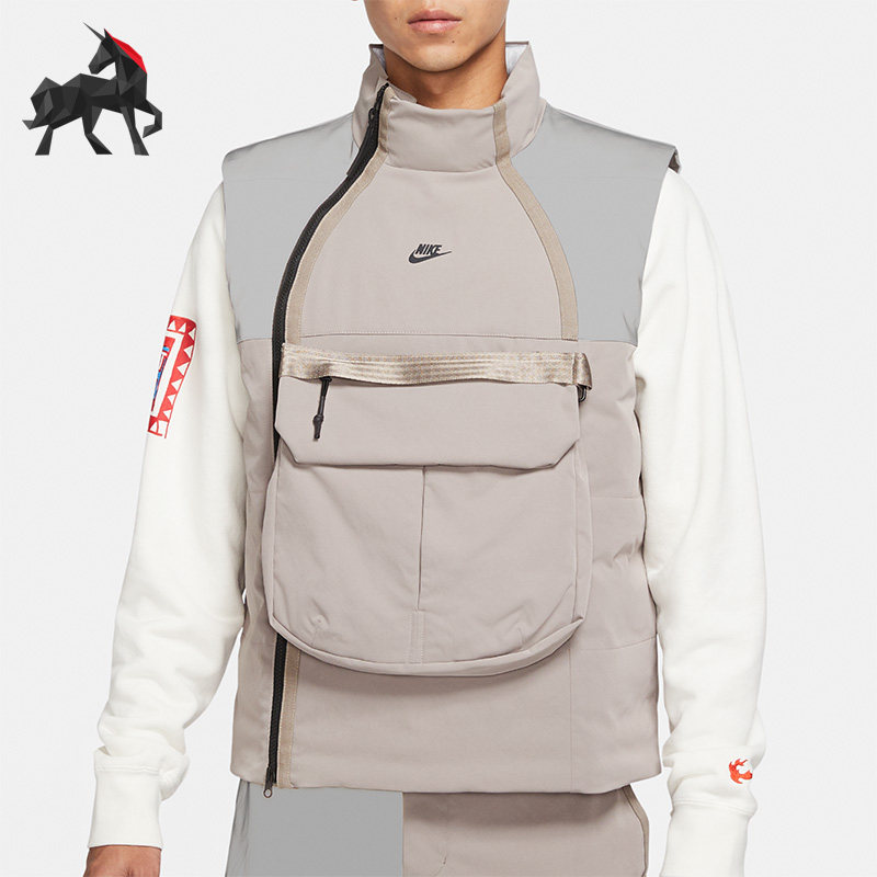 Nike/耐克正品休闲男子时尚潮流运动保暖棉马甲 DD6637-087