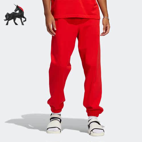 Adidas/阿迪达斯正品三叶草男女松紧运动休闲卫裤长裤 HF9916