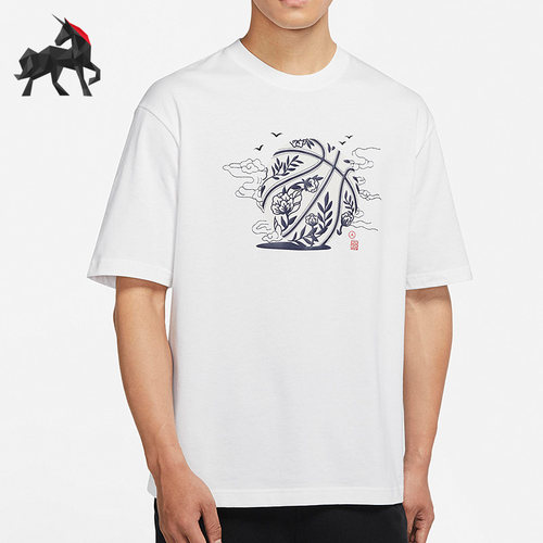 Nike/耐克正品JORDON男子T恤圆领运动短袖上衣 DO4089-100