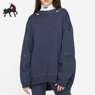 女子时尚 宽松圆领卫衣DD5611 437 Nike 816 秋季 010 206 耐克正品