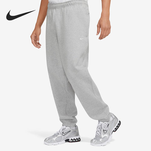 Nike/耐克正品 Solo Swoosh 男子加绒柔软运动长裤DA0330-063