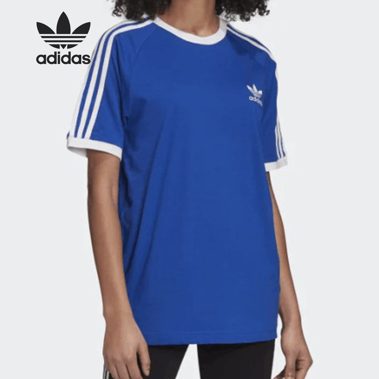 Adidas/阿迪达斯正品短袖女子夏新款透气运动服休闲T恤GD2442