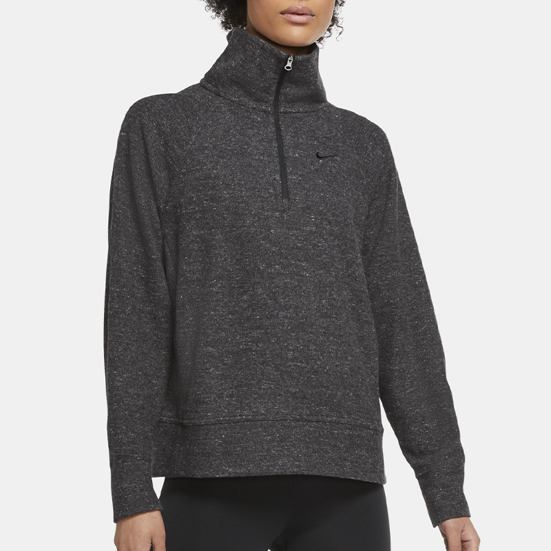 耐克女子半拉链运动卫衣休闲衫