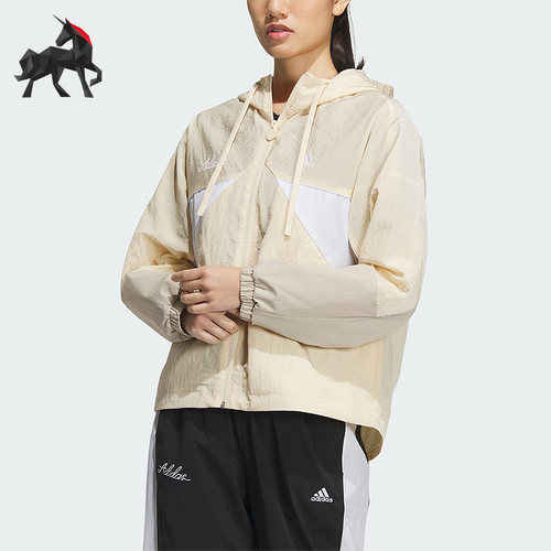阿迪达斯女子运动休闲外套