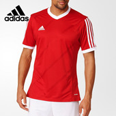 短袖 Adidas 运动训练半袖 足球衣男冬季 T恤F50274 阿迪达斯正品
