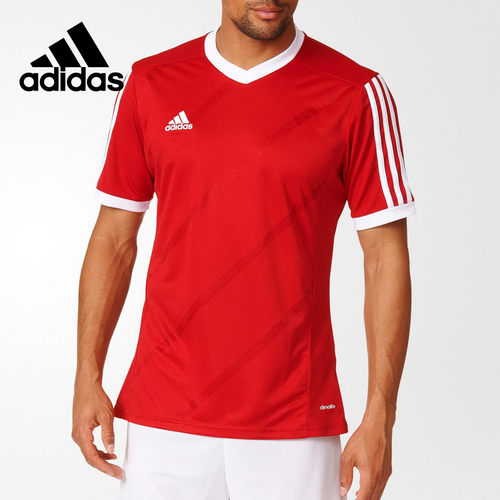 Adidas/阿迪达斯正品足球衣男冬季运动训练半袖短袖T恤F50274