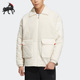 男女保暖休闲运动翻领棉服IQ1581 NEO冬季 Adidas 阿迪达斯正品