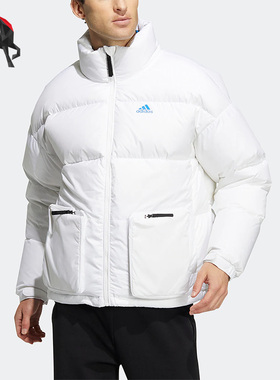 Adidas/阿迪达斯正品  SUPER PUFFY JKT男女同款保暖羽绒服HN2103