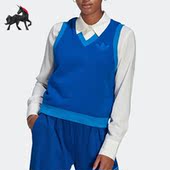 Adidas IB2059 VEST女运动休闲舒适背心 阿迪达斯正品 三叶草SWEAT