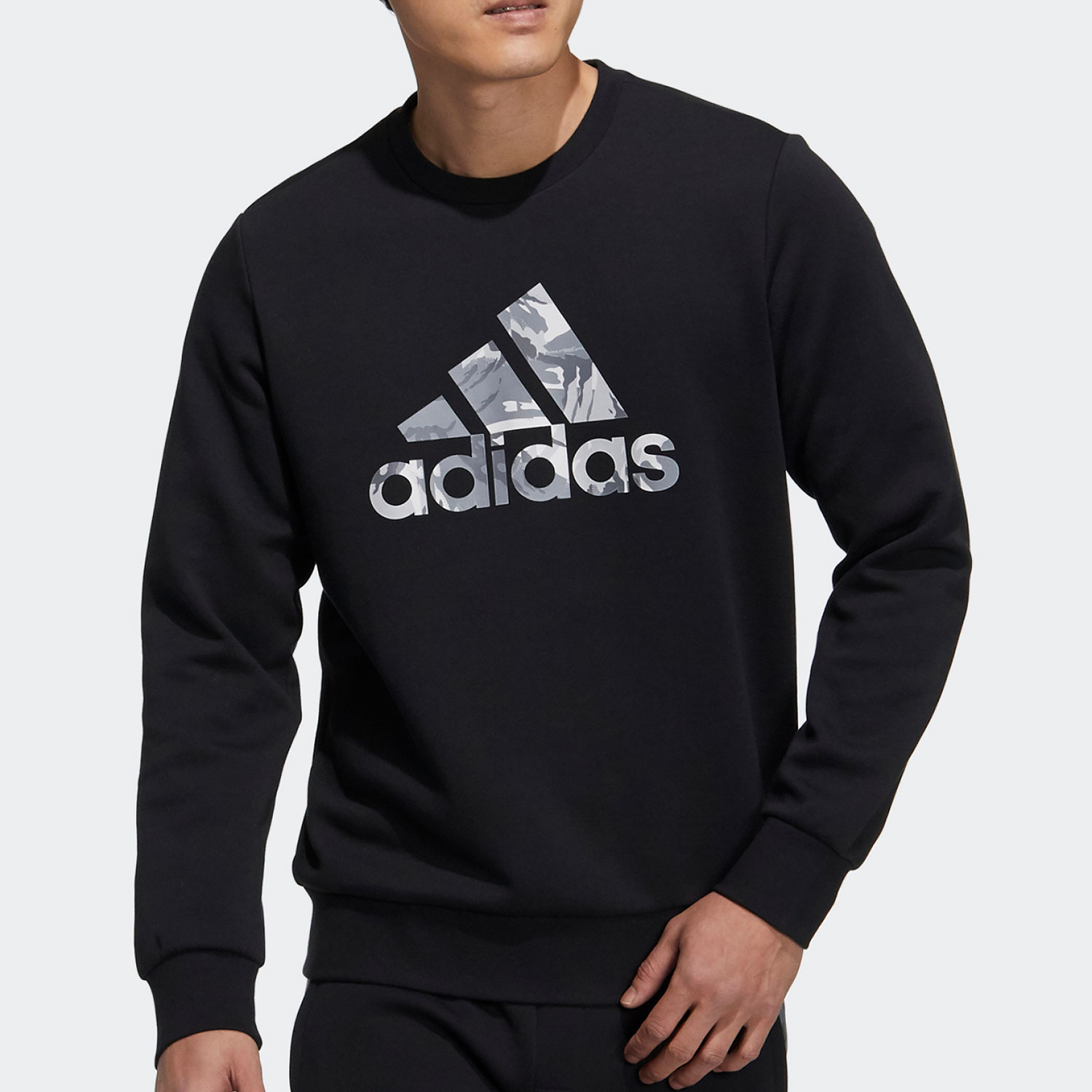 Adidas/阿迪达斯正品秋季男子休闲卫衣套头衫H39330