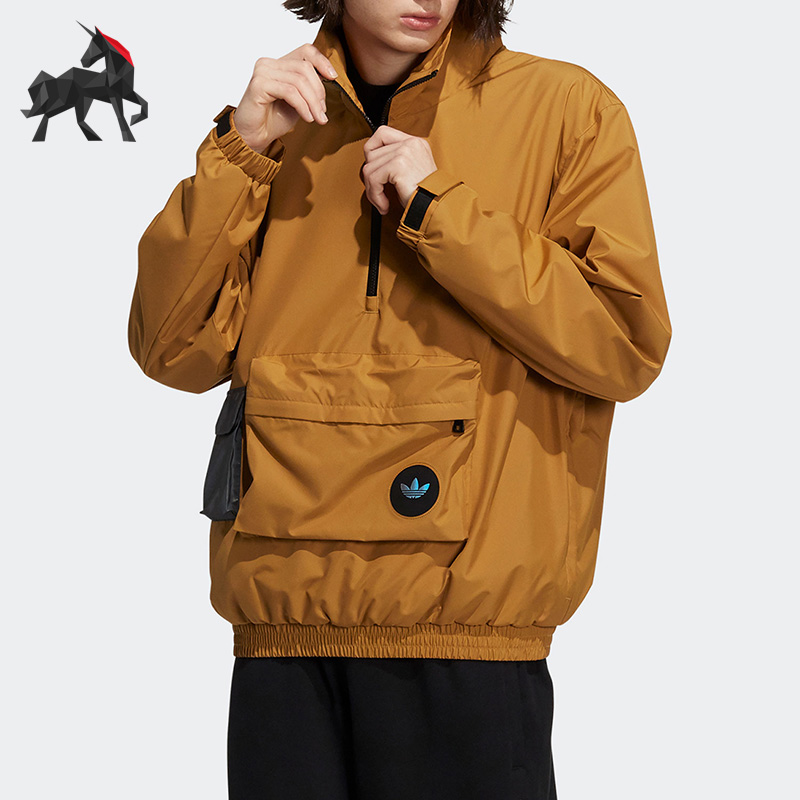 阿迪达斯三叶草休闲男子运动卫衣