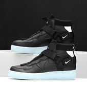 耐克正品 UTILITY AIR Nike FORCE MID男空军1号中帮板鞋 AQ9758