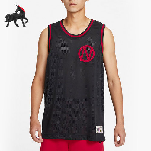 Nike/耐克正品DRI-FIT夏季男子篮球运动无袖球衣DQ6171-045