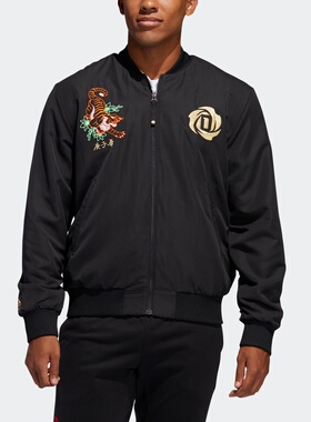 Adidas/阿迪达斯正品 CNY ROSE JKT 男子篮球运动夹克外套 FP8202