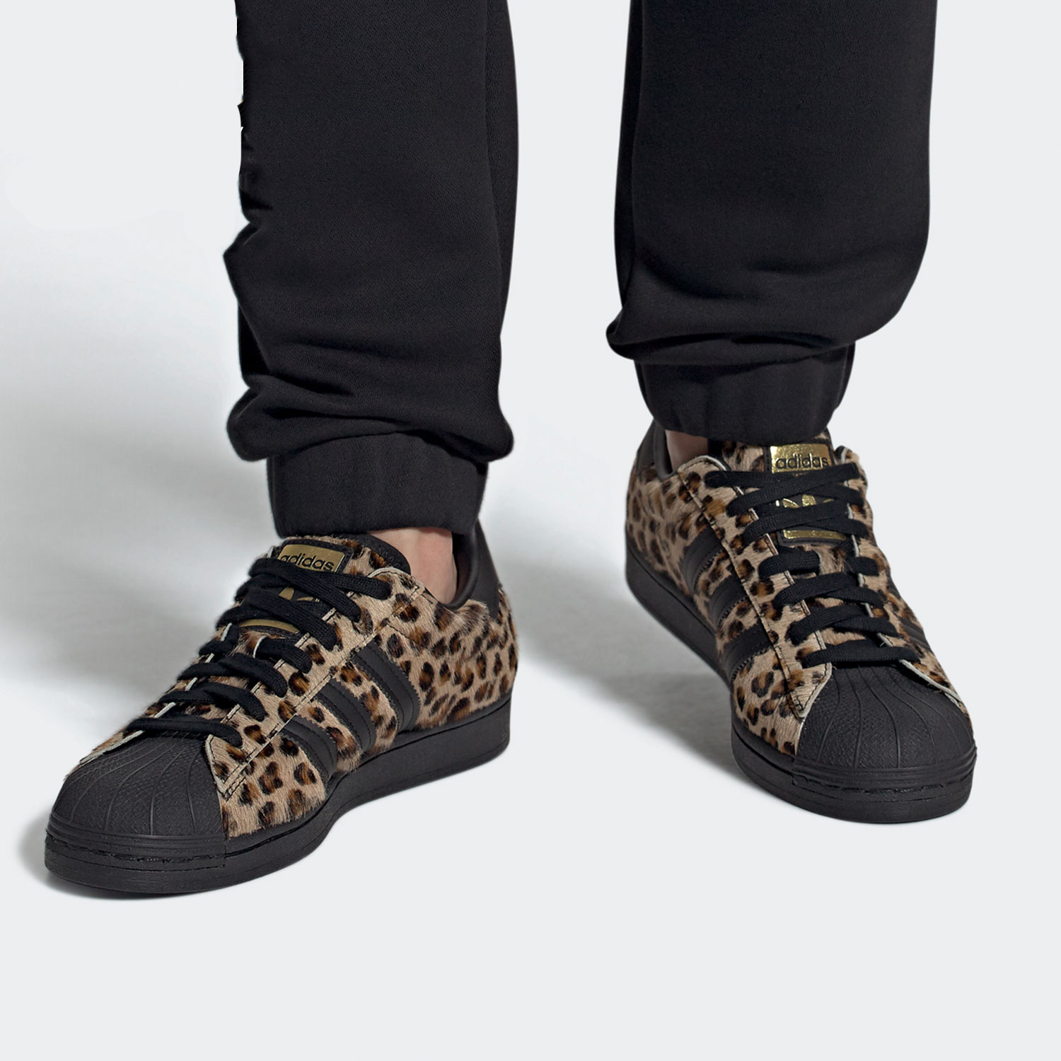 休闲鞋豹纹Adidas/阿迪达斯