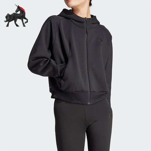 阿迪达斯正品女子夹克外套