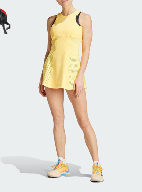Adidas/阿迪达斯正品Y-DRESS PRO女士凉爽网球羽毛球连衣裙IM8175