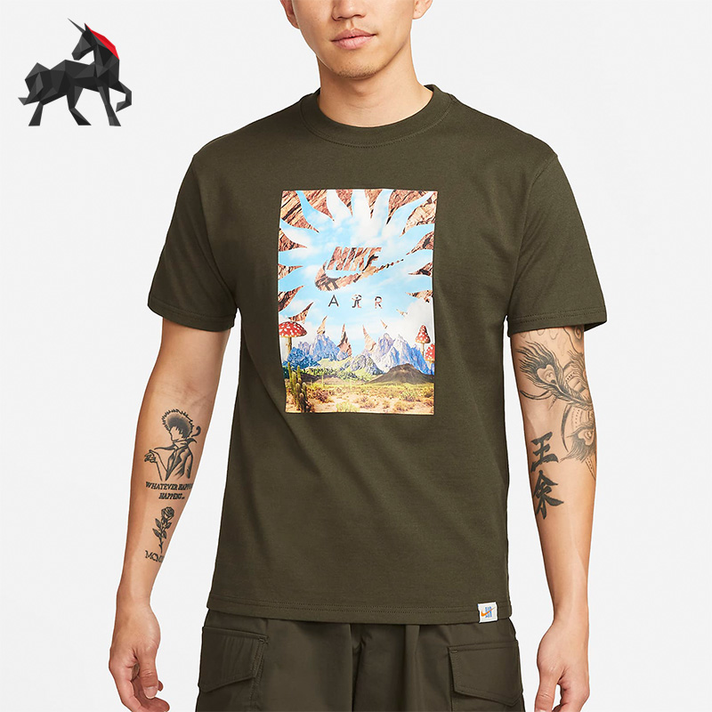 耐克正品男子运动短袖