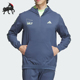 高尔夫男士 Adidas 阿迪达斯正品 半开拉链运动连帽卫衣IN9006