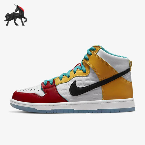 Nike/耐克正品男士复古鸳鸯高帮运动板鞋DH7778-100