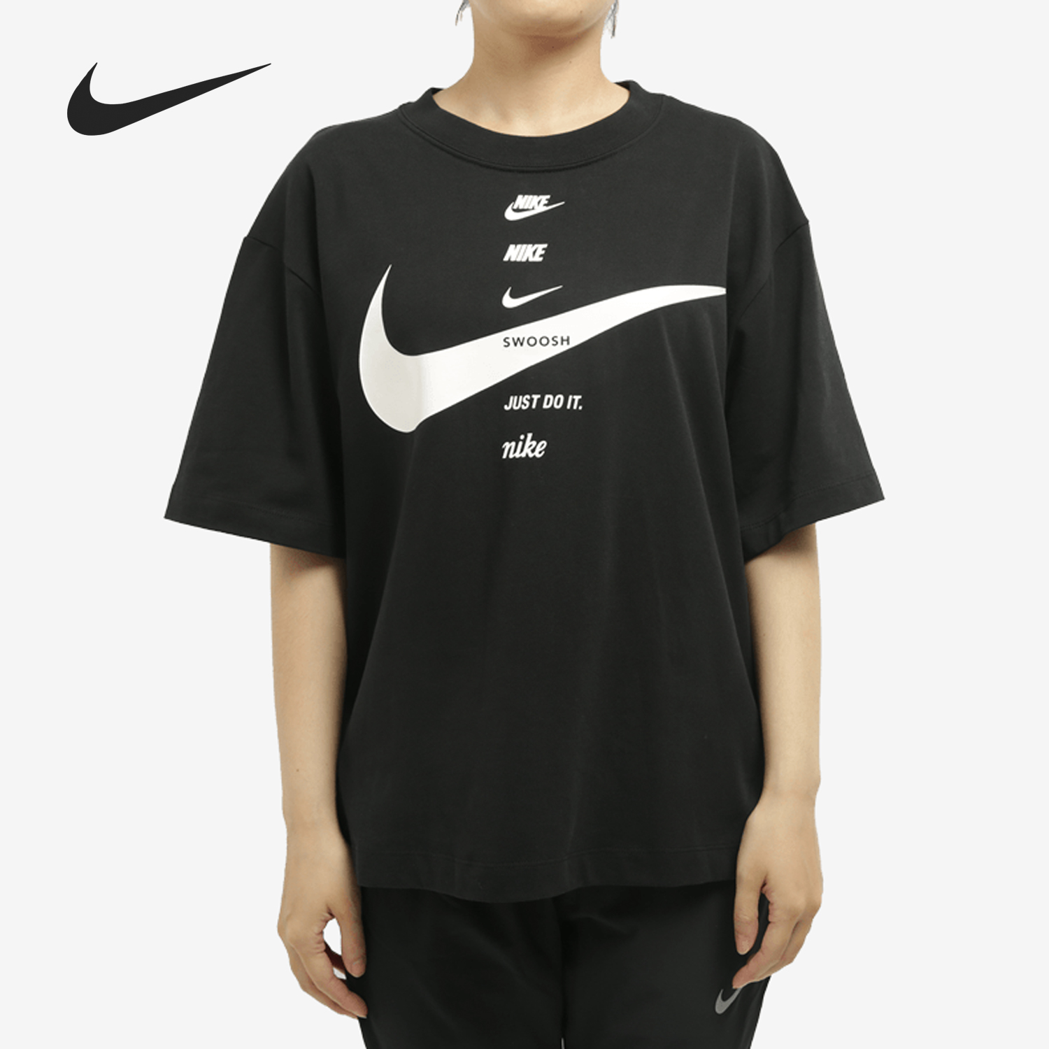 Nike/耐克正品 SPORTSWEAR 女子休闲短袖T恤上衣 CU5683