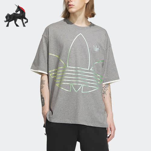 Adidas/阿迪达斯男子运动短袖