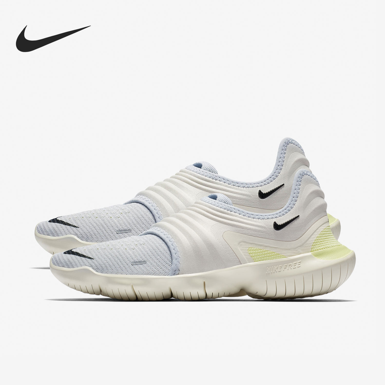 Nike/耐克正品Free RN Flyknit 3.0 女子赤足跑步鞋 AQ5708-004