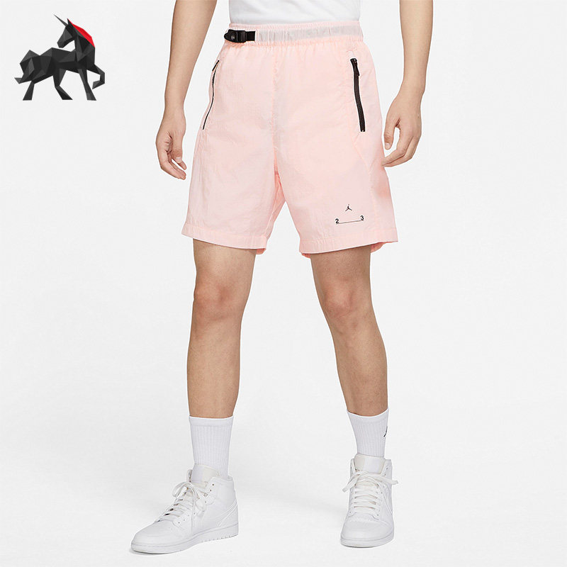 Nike/耐克正品JORDAN运动男子梭织拉链口袋短裤DQ7876-610