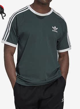 Adidas/阿迪达斯正品三叶草夏季男子运动休闲圆领短袖 HM4913