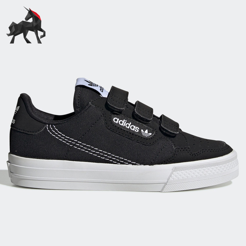 Adidas/阿迪达斯正品三叶草CONTINENTAL VULC大童鞋 EG9098