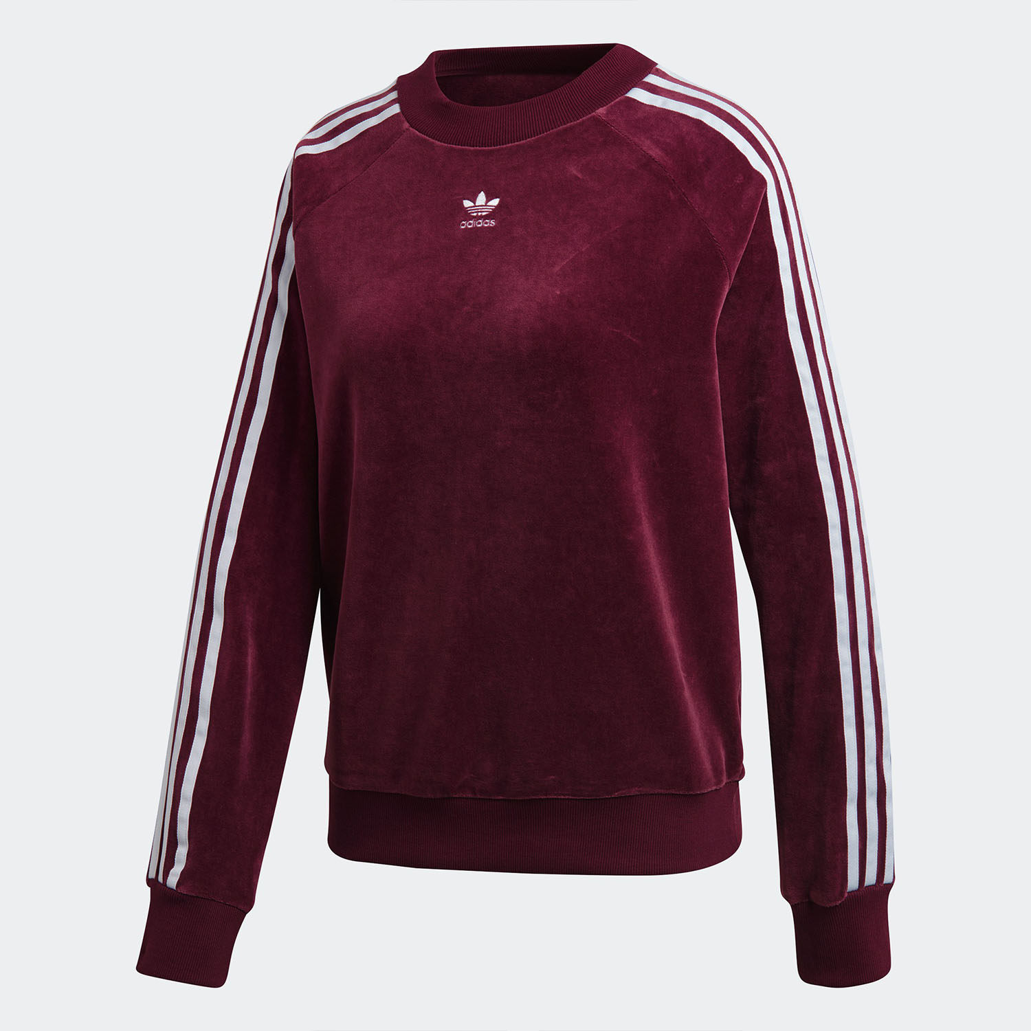 Adidas/阿迪达斯正品三叶草 TRF CREW 女装套头圆领卫衣DH3112