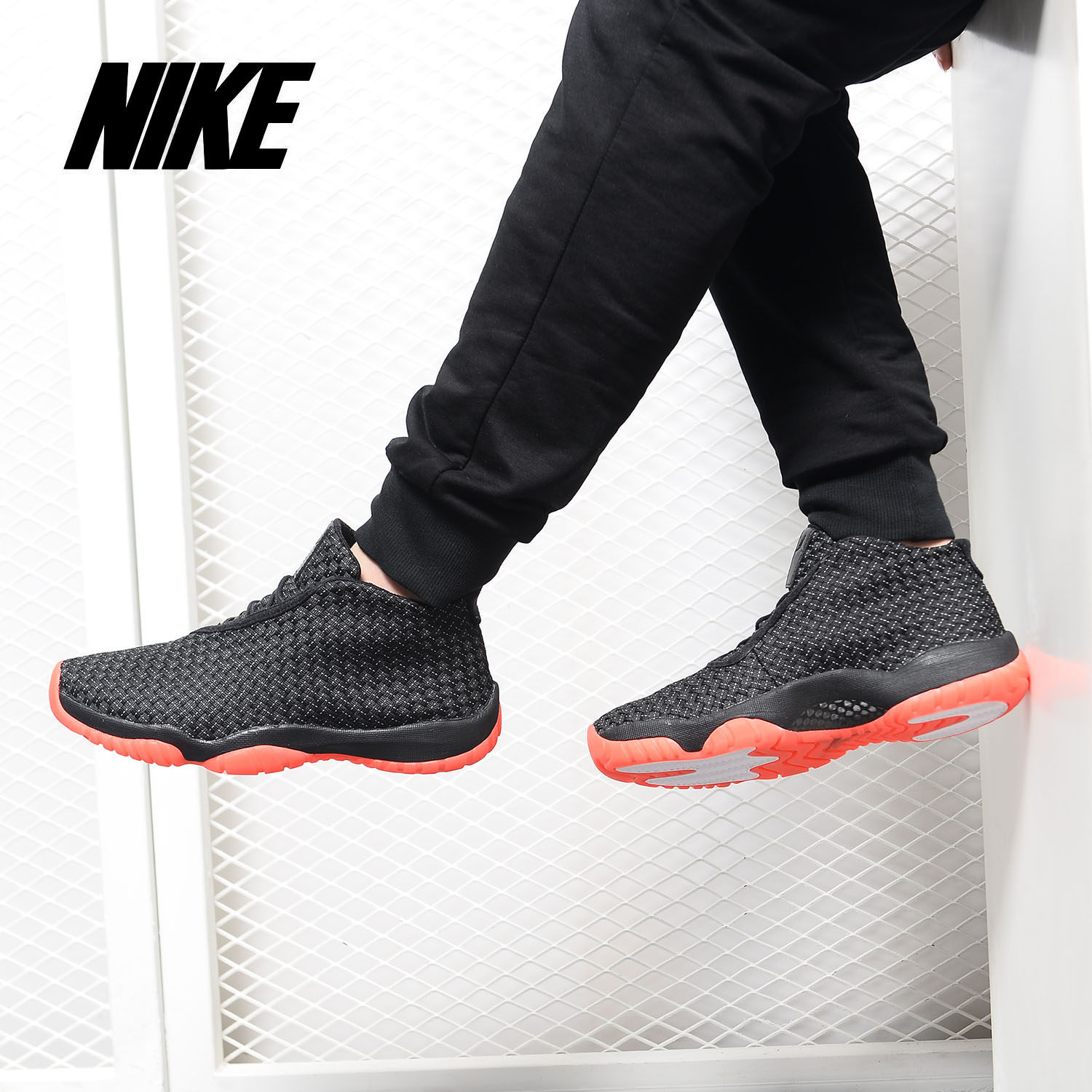 Nike/耐克正品JORDAN FUTURE AJ11男子高帮编织未来篮球鞋 652141