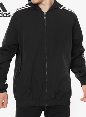 Adidas/阿迪达斯正品 三叶草 OUTLINE WB 男子休闲运动外套EB4086