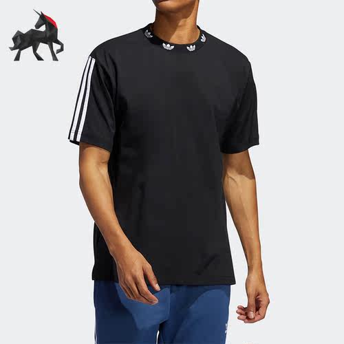 阿迪达斯男子运动时尚休闲短袖